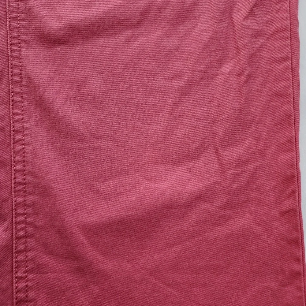 Peter Millar‎ Pima Cotton Dress Pants Cape Red Flat Front Size 38